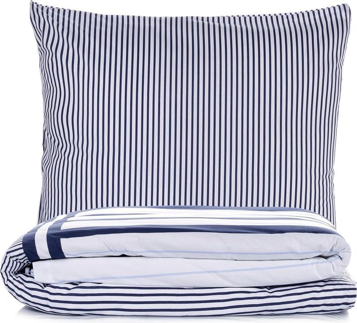 L'essentiel Nifty Ranforce Quilt Cover Set (Set de linge de lit, 10 x 10 cm, 155 x 220 cm, 80 x 80 cm)