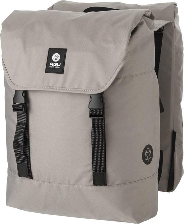 Agu DWR Double Bicycle Bag Urban - (Grey) - 36L (36 l, Gepäckträgertasche)
