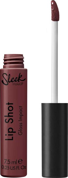 Actual product image Sleek MakeUP Lip Shot Gloss Impact Ready Or Not 7.5ml (Ready Or Not)