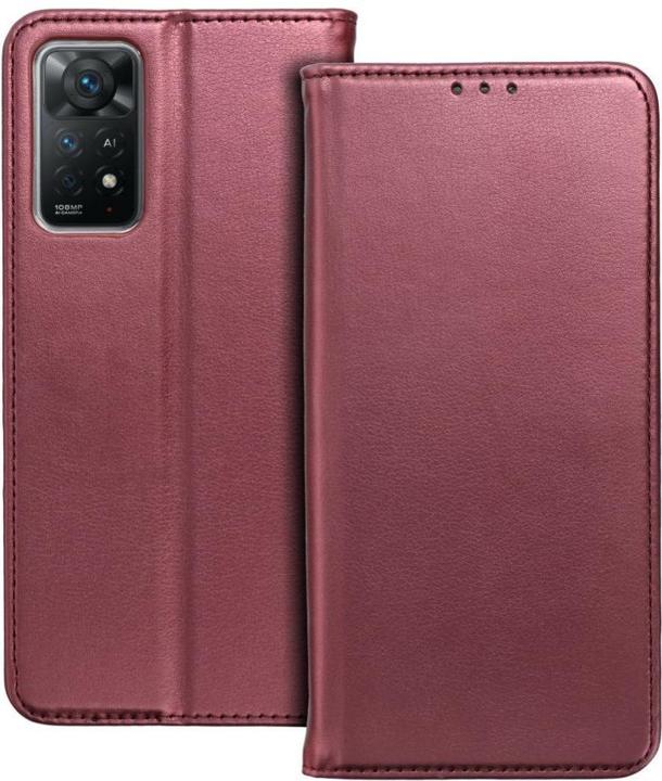 Actual product image OEM Book case SMART MAGNETO Book case for XIAOMI XIAOMI Redmi A1 / Redmi A2 burgundy (Xiaomi Redmi A1, Xiaomi Redmi A2)