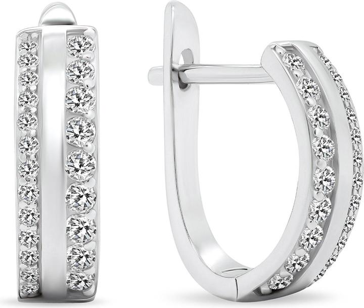 Immagine prodotto Brilio Argento - Orecchini in argento con zirconi EA473W