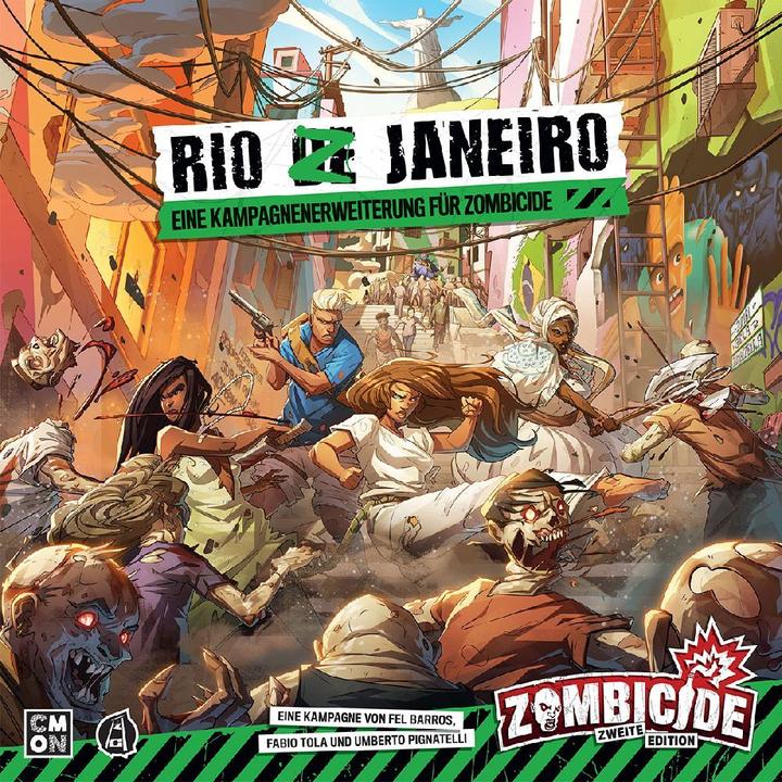 Immagine prodotto Cmon Zombicide 2nd Edition: Rio Z Janeiro - Gioco da tavolo, per 1-6 giocatori, età 14+. (Tedesco)