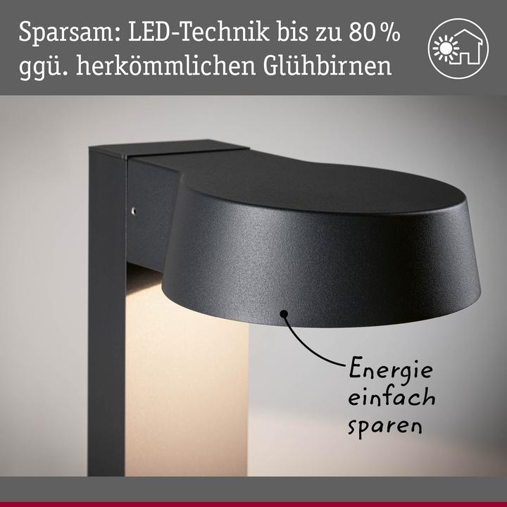 Image du produit Paulmann Borne d'éclairage Capea Grand (1200 lm, IP44)