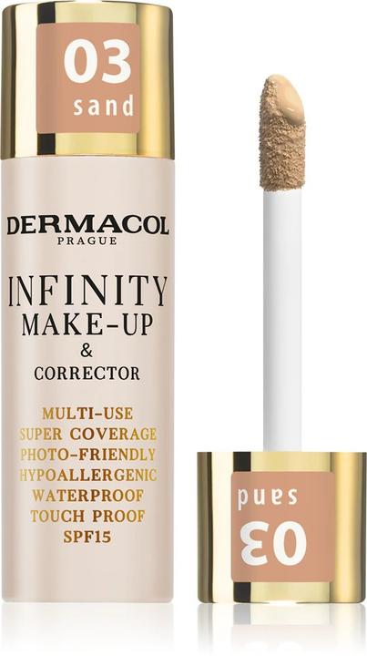 Produktbild Dermacol Infinity Make-Up & Corrector (03 Sand)