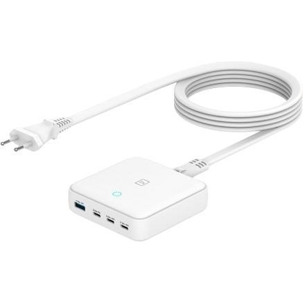Tucano MA-DEGAN100-EU-W, Drinnen, AC, 1,5 m, Weiss, Auto Adapter, Weiss