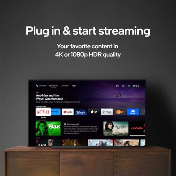 Orbsmart 4K HDR Smart Streaming Player met WiFi 6, Chromecast, Netflix