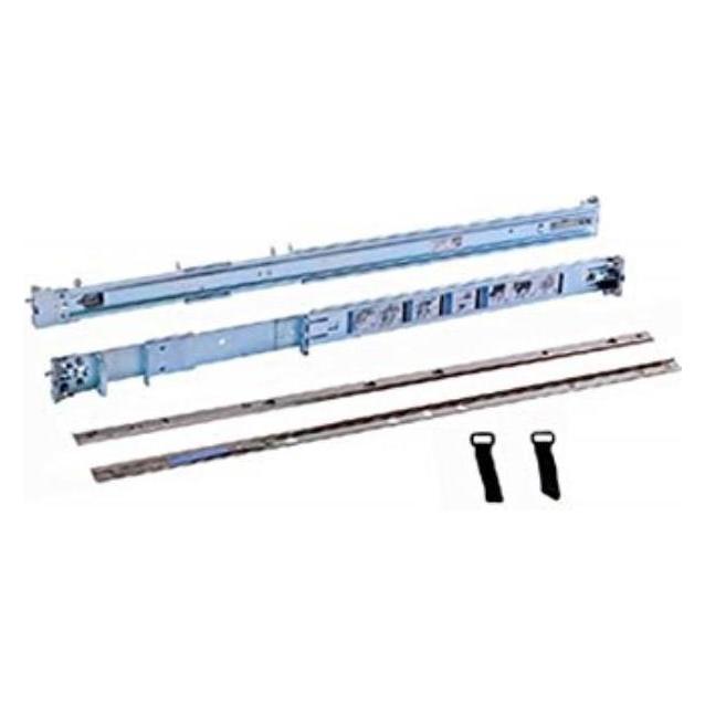 Dell 2/4-Post Static Rack Rails for 1U and 2U systems, Server Zubehör, Silber