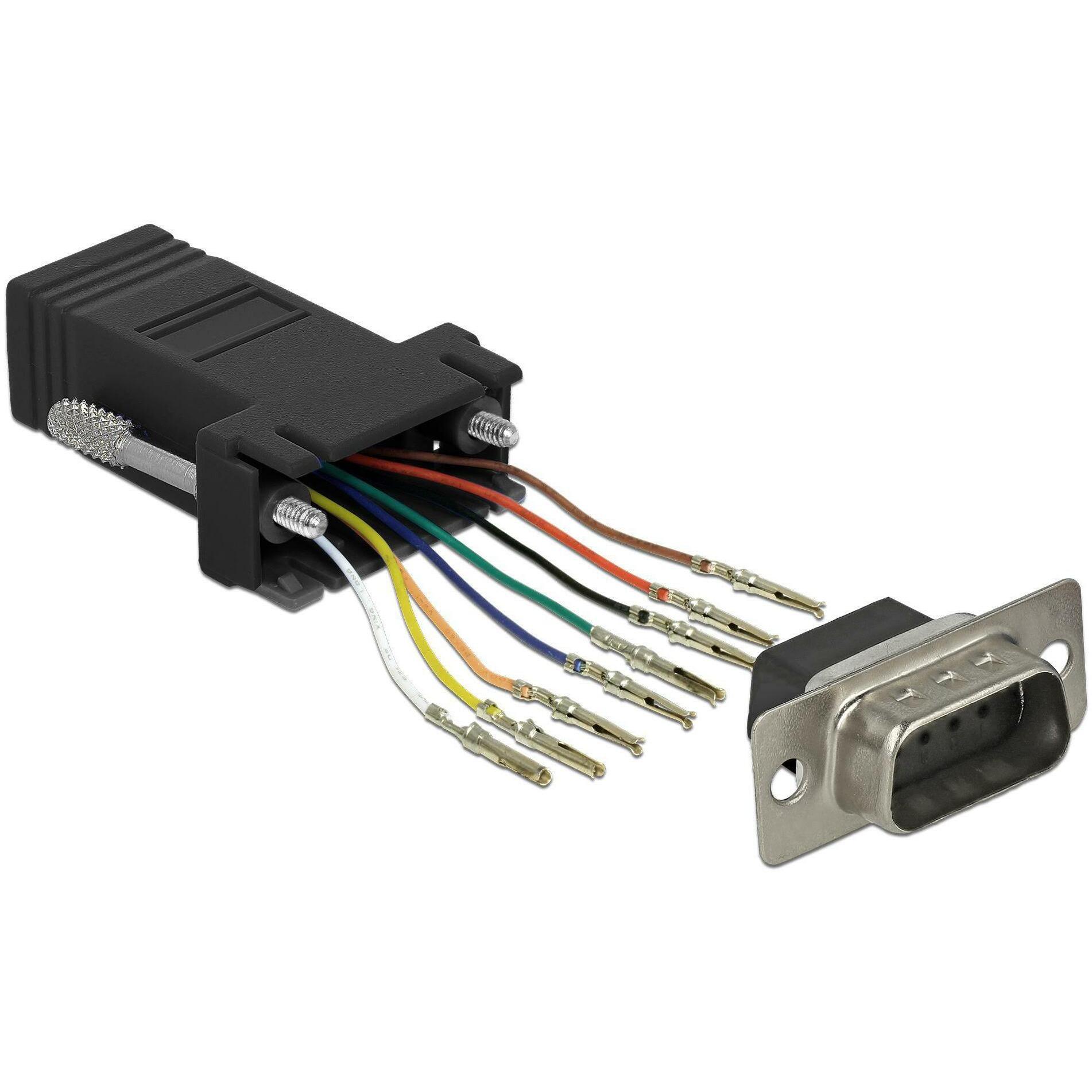 Delock RJ-45 Buchse zu RS232 (0.05 m), Cavo di interfaccia