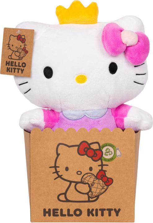 Image du produit Hello Kitty Princess Eco Peluche (24 cm)