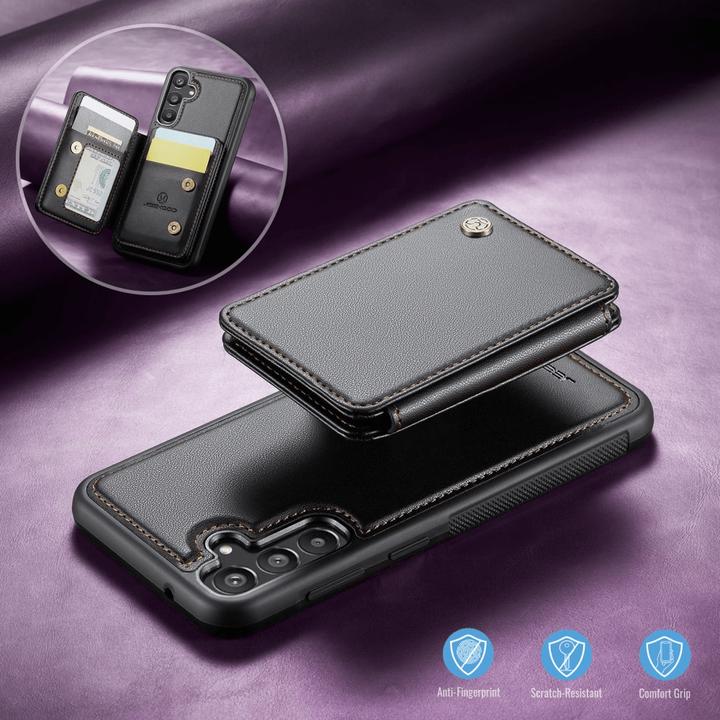 Actual product image Cover-Discount Galaxy A55 - 2-in-1 back cover with credit card holder (Samsung Galaxy A55)