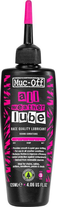 Muc-Off All Weather Lube (120 ml, Lubrificante universale)