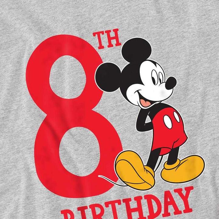 Produktbild Disney Sweatshirt 8 Geburtstag (116)