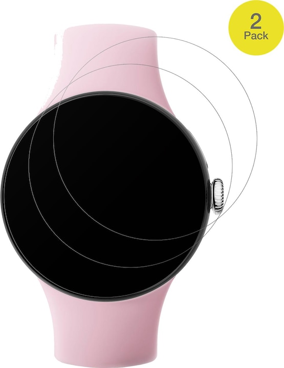 Produktbild Dipos Full Cover Schutzfolie Matt für Google Pixel Watch 3 45mm