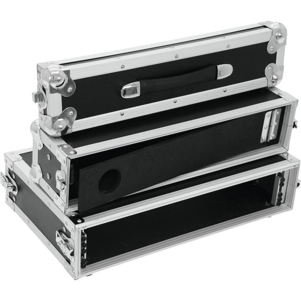Thumbnail - Roadinger Transportbox (Mikrofon), Audio Racks + Cases, Schwarz, Silber
