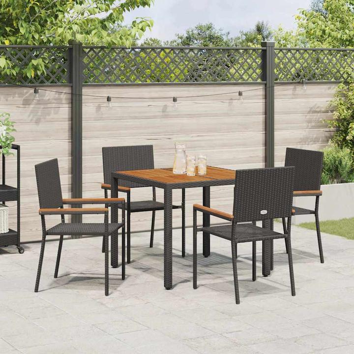 Produktbild vidaXL Garten Essgruppe (90 x 90 x 75 cm)