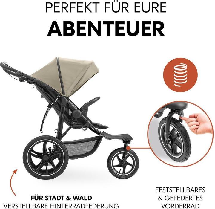 Actual product image Hauck Buggys & Sportwagen Buggy & Jogger Runner 3 (mit grossen Luftreifen)