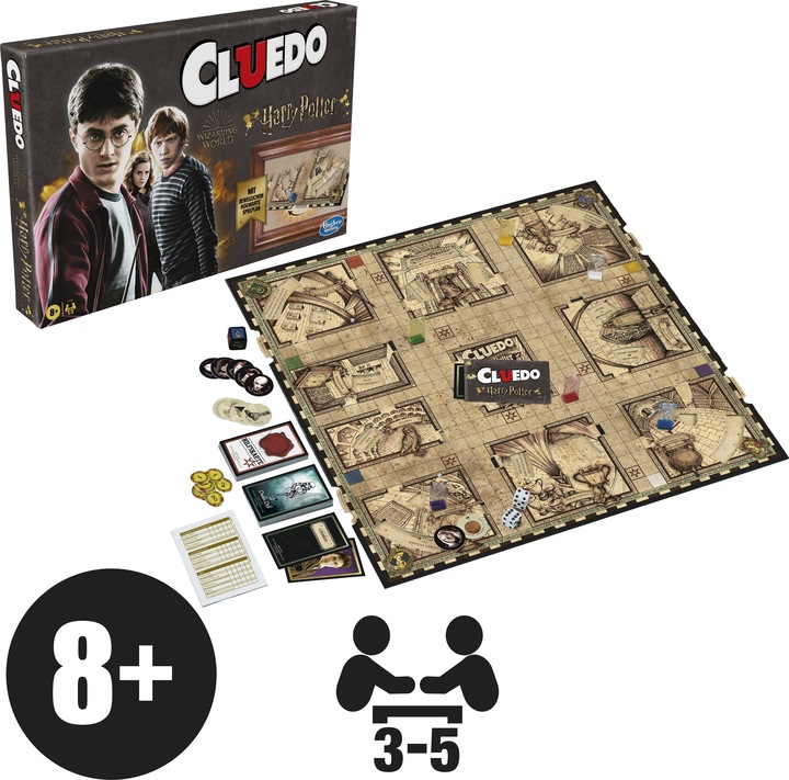 Produktbild Hasbro Gaming Cluedo: Wizarding World Harry Potter (Deutsch)