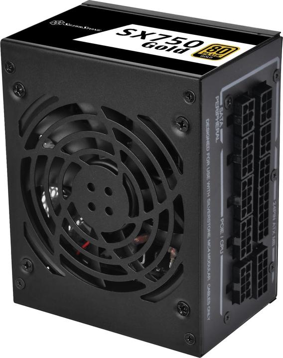 Produktbild Silverstone SST-SX750-G 80 PLUS Gold, modular - 750 Watt (750 W)