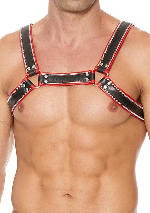Produktbild Ouch! Z Series Chest Bulldog Harness/Red - L/XL (L)