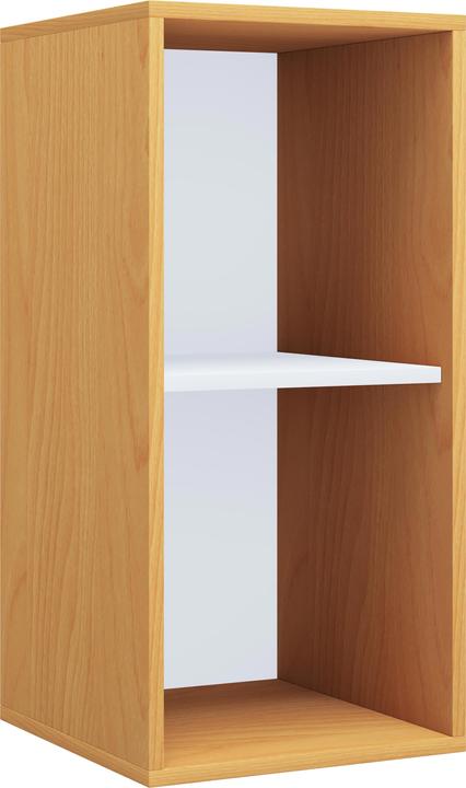 Image du produit VCM Armoire de bureau en bois Étagère à dossiers Lona l 2 compartiments (35 x 37 x 74 cm)