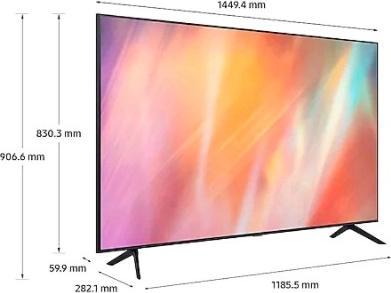 Actual product image Samsung UE65AU7170U (65", AU71, LCD, 4K, 2021)