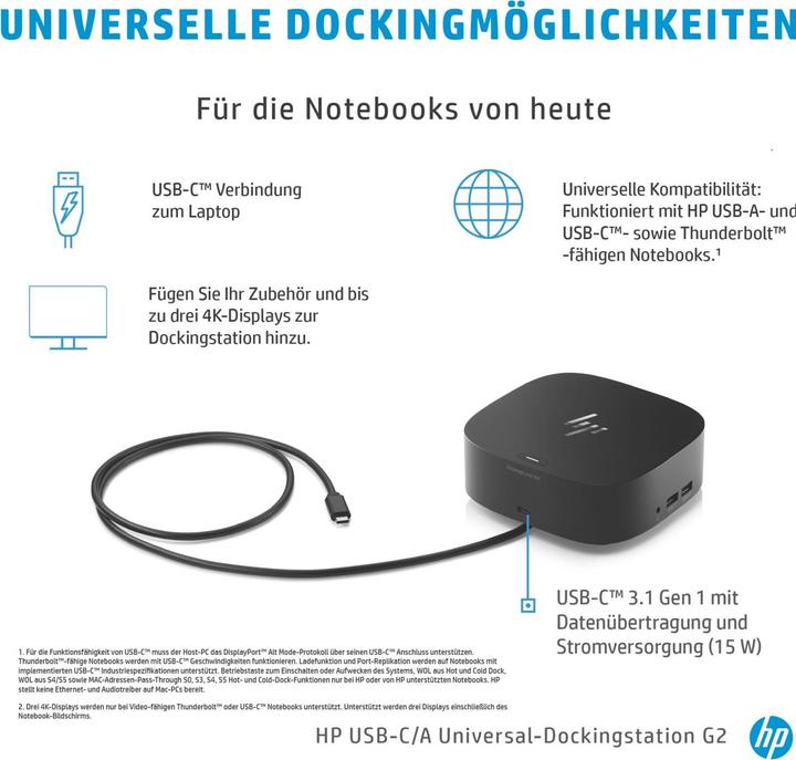 Produktbild HP G5 (USB-C, 1 Port)