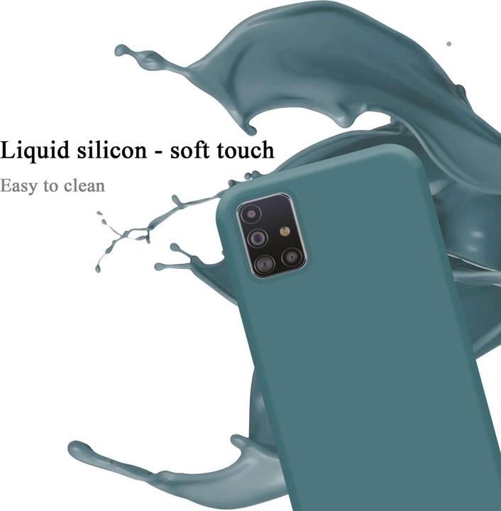 Actual product image Cadorabo Bumper Case for Samsung Galaxy M31s TPU Liquid Silicone Cover for Samsung Galaxy M31s (Samsung Galaxy M31s)