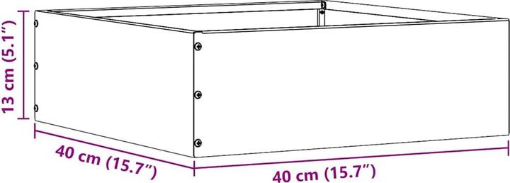 Produktbild vidaXL Gartenumrandung (60 cm)