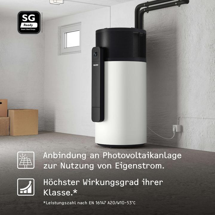Actual product image Stiebel Eltron WWK-I 200 Plus hot water heat pump, with 230 V plug, 200 litres