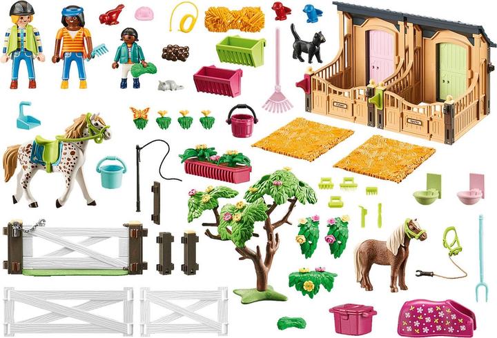 Image du produit Playmobil Cours d'équitation avec boxes pour chevaux (70995, Playmobil Country)