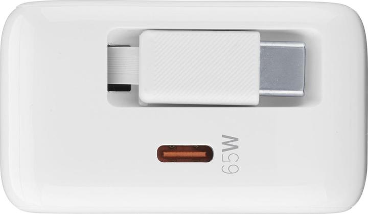 Actual product image Cellularline Retractable Power 65W (65 W, 2 ports)
