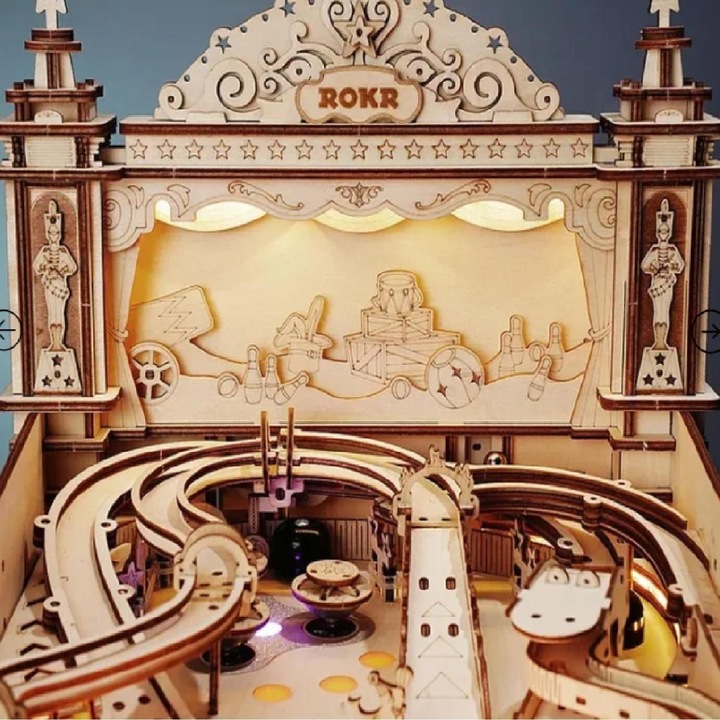 Produktbild Rokr Pinball / Flipperkasten - 3D Holzbausatz