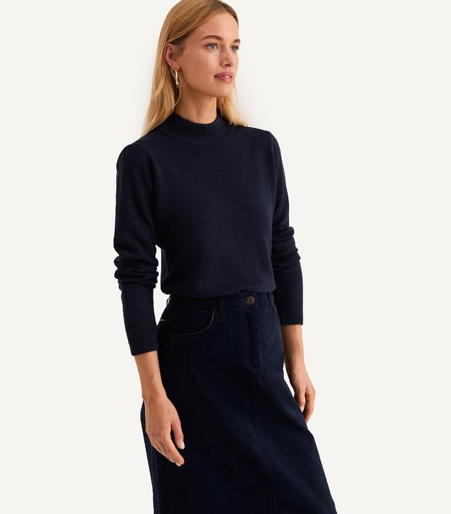 Image du produit Anne Weyburn Pull à col montant en maille douce (40)