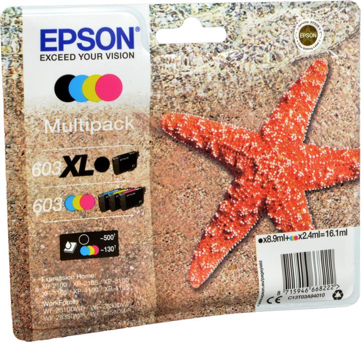 Immagine prodotto Epson 603 Multipack (M, C, Y, FC)