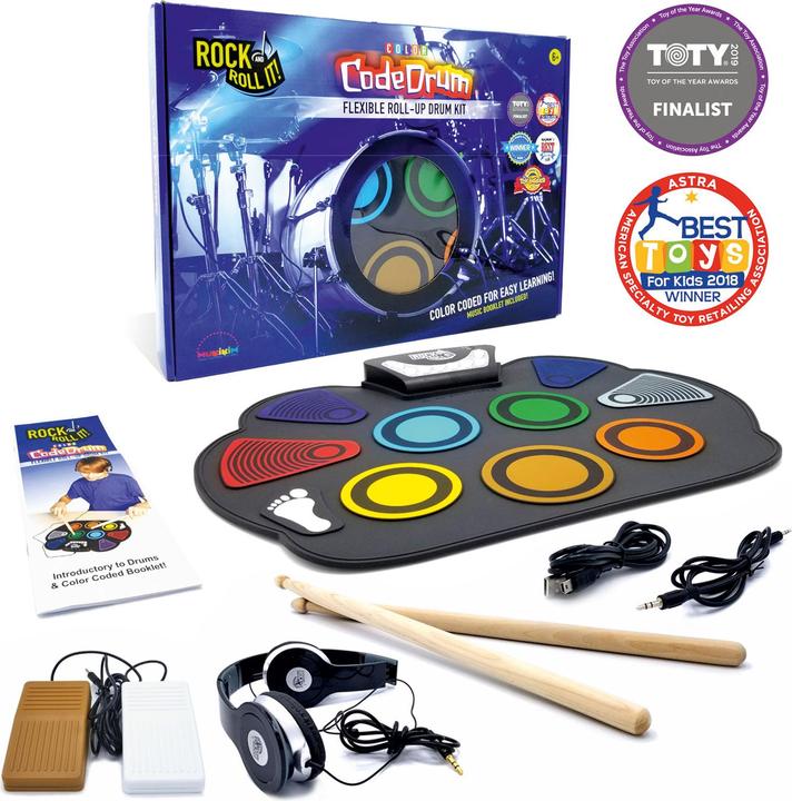 Actual product image Mukikim Rock And Roll It! CODEDRUM (English, German)