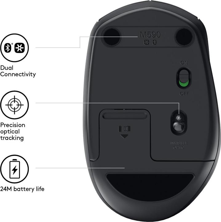 Productafbeelding Logitech M590 (Draadloze)