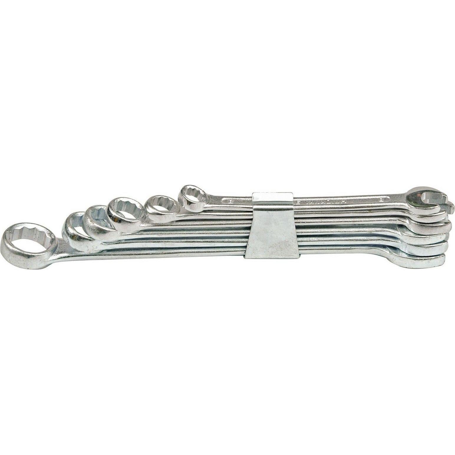 Toya, Schraubenschlüssel, Schlüsselsatz 6-tlg. 8 - 17 mm Clip (16 mm, 9 mm, 10  mm, 11 mm, 17 mm, 13 mm, 12 mm, 15 mm, 8...