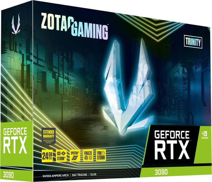 Actual product image Zotac GeForce RTX 3090 Gaming Trinity (24 GB)