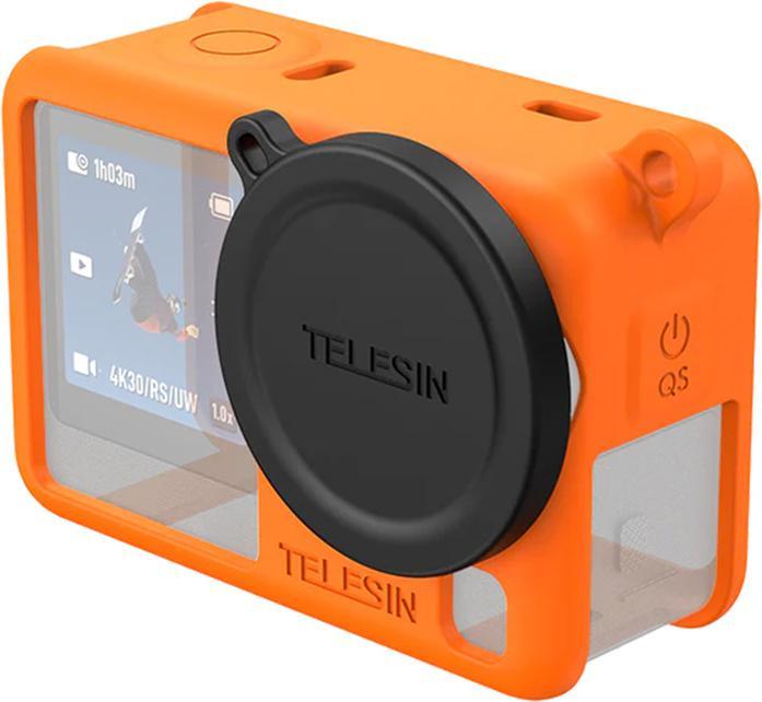 Produktbild Telesin Silikonowe Etui ochronne dla DJI Osmo Action 6 (Pomarańczowe)