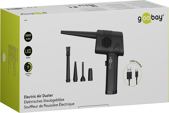 Produktbild Goobay Elektrisches Staubgebläse