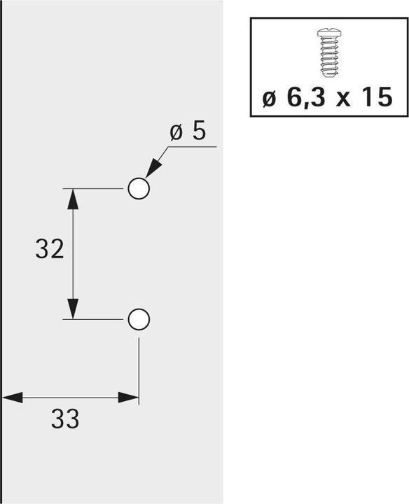 Actual product image Hettich ET 582