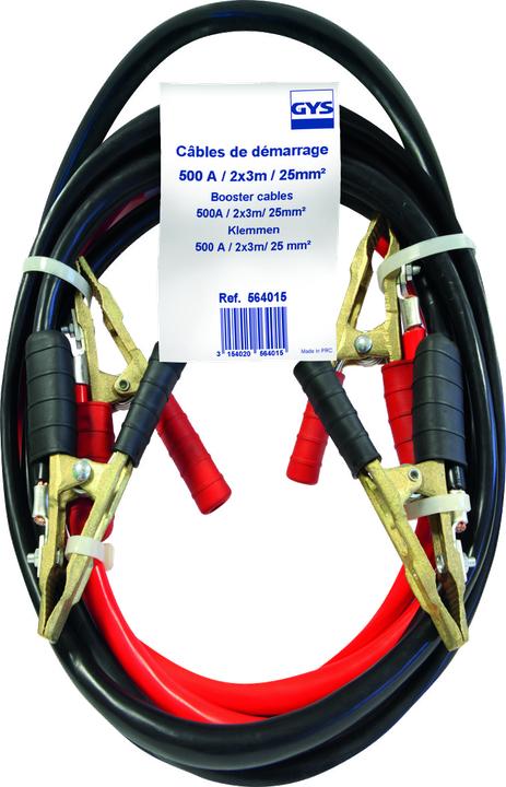 Actual product image GYS Jumper cable, 500 A, 25 mm², 3 m (500 A)