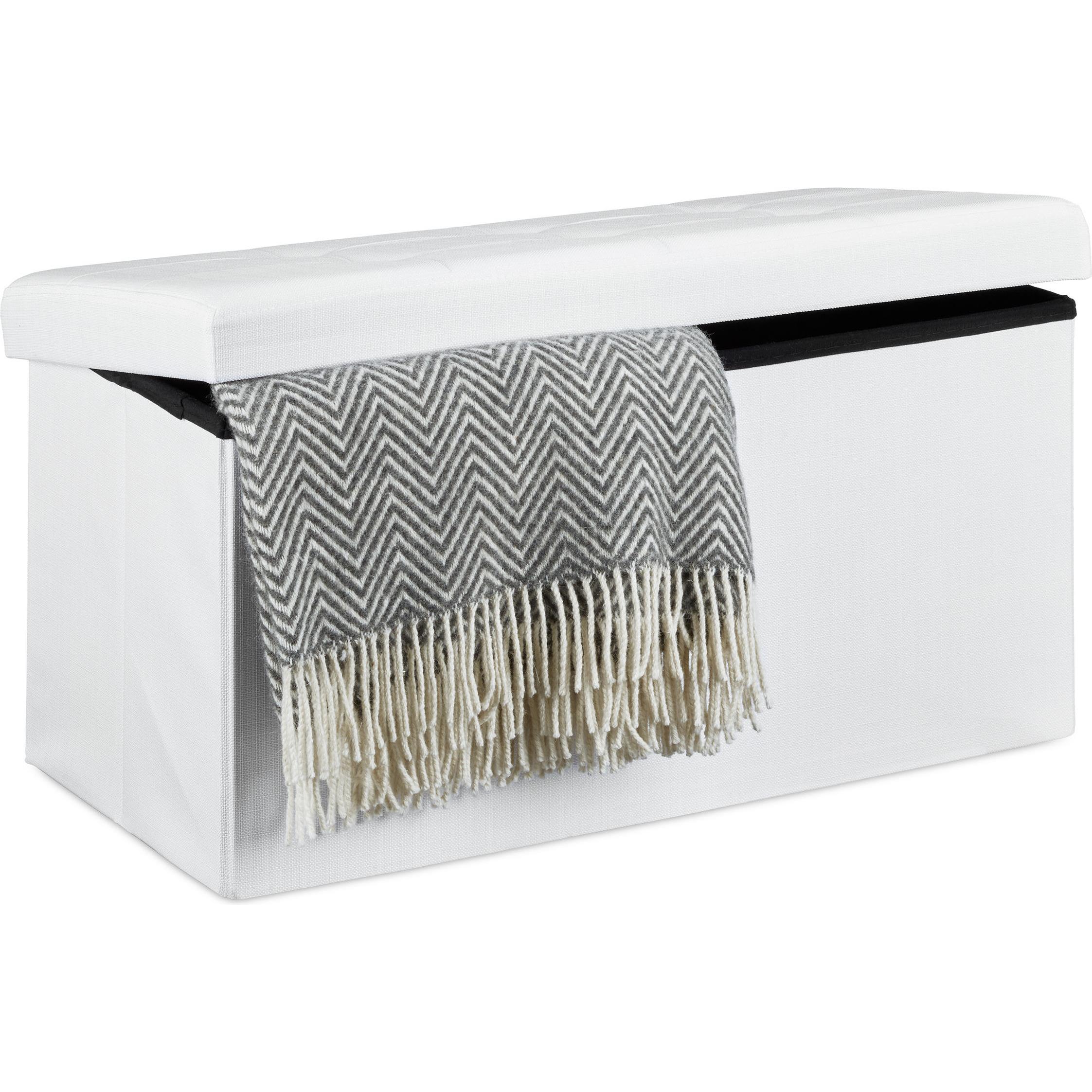 Relaxdays, Sitzbank, Faltbare Sitzbank (114 cm)