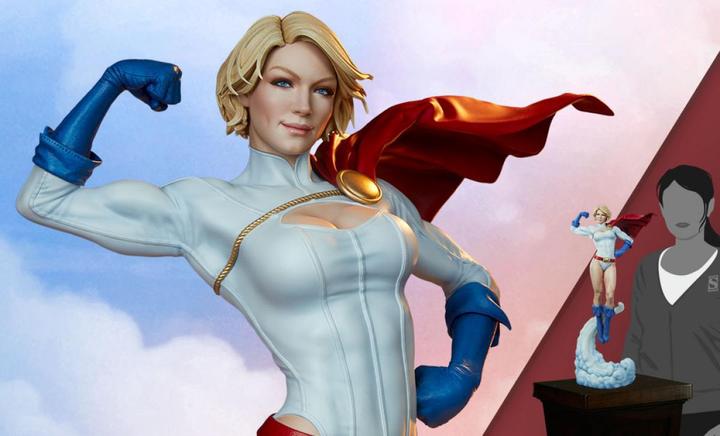 Actual product image Sideshow DC Comics "Power Girl" Premium Format Statue