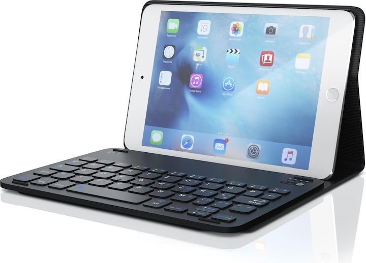 Produktbild Aplic Tablet Tastatur für iPad mini 4, Bluetooth, Schutzhülle 7,9",10m Reichweite, mit Akku (DE, iPad mini 2015 (4. Gen))
