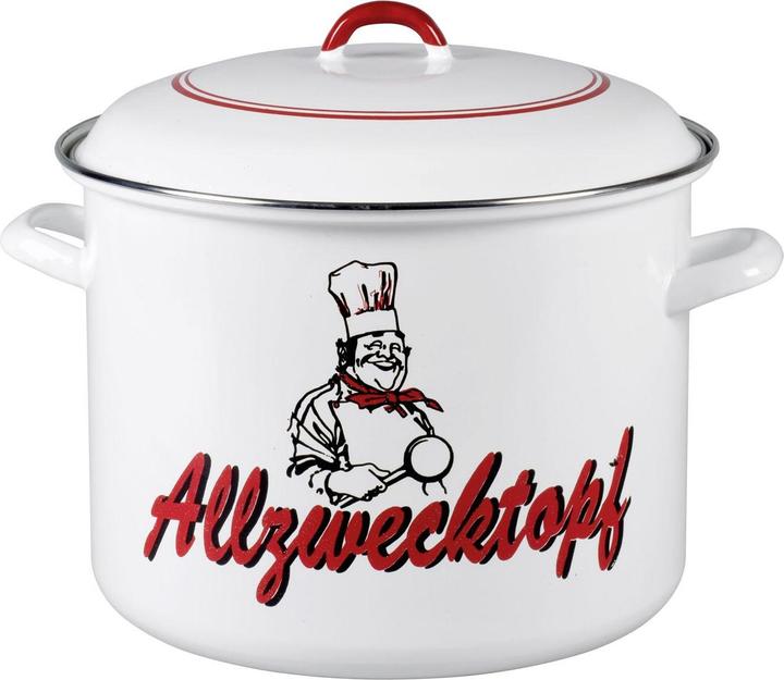 Produktbild Krüger Allzwecktopf (28 cm, Kochtopf, Emaille)