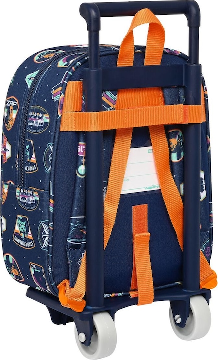 Produktbild Mattel Schulrucksack mit Rädern Buzz Lightyear Marineblau (22 x 27 x 10 cm)