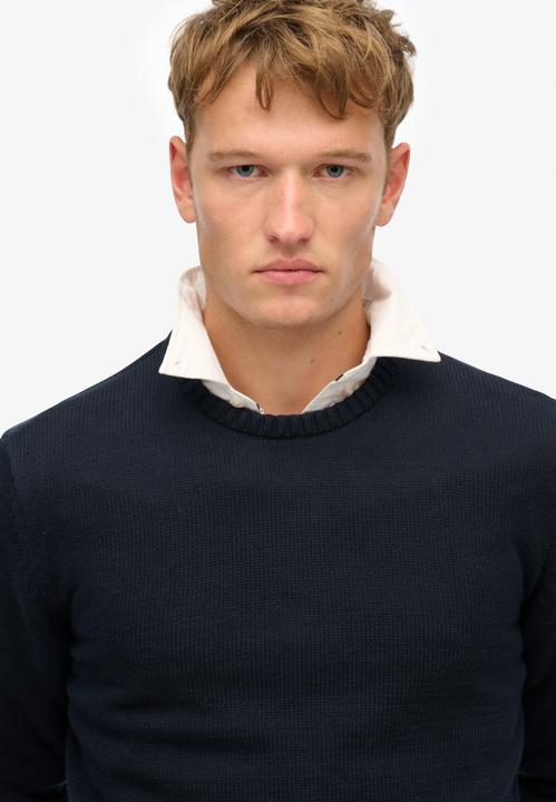 Image du produit Superdry Pull col rond en maille Cotton Classics (XXL)