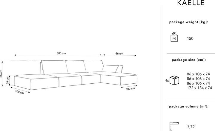 Produktbild Micadoni Kaelle (Ecksofa)