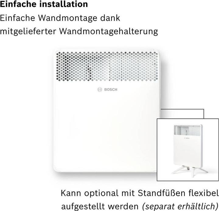 Image du produit Bosch Hausgeräte Heat Convector HC 4000-5 Thermotechnik Heat Convector HC 4000-5 (500 W)